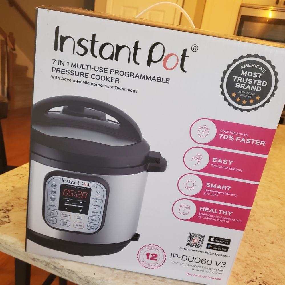 Instant Pot Duo - 6 Quart - 7 in 1 Pressure Cooker